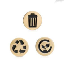 Load image into Gallery viewer, TagDrops Tidy Trio - Antique Gold