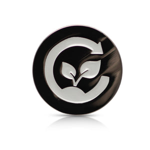 Black Nickel (Grey Symbol) Compost Label